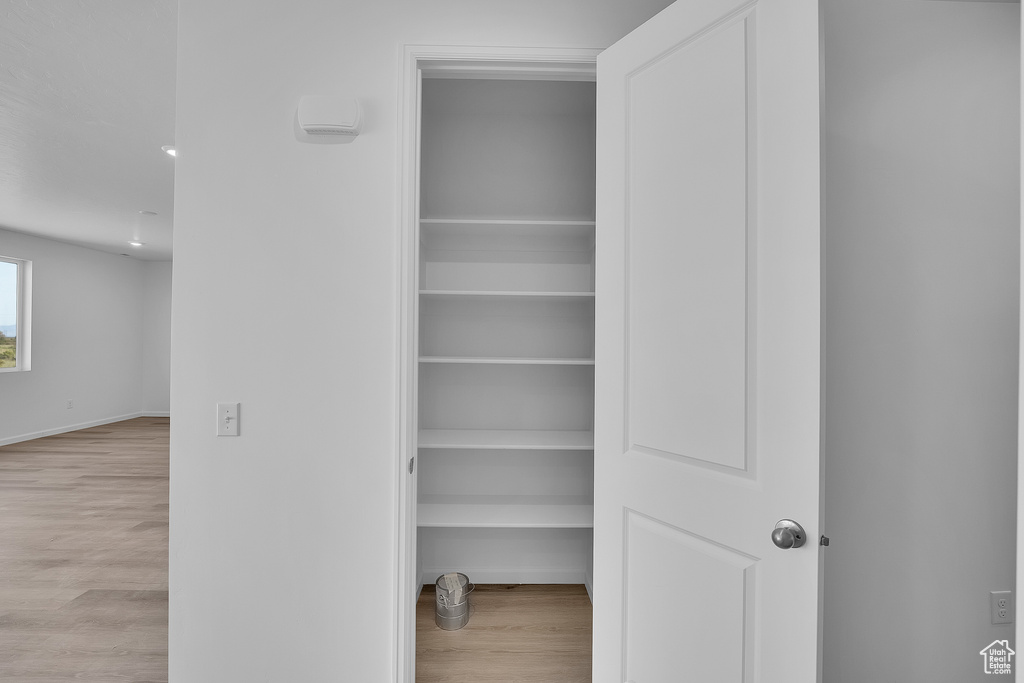 View of closet