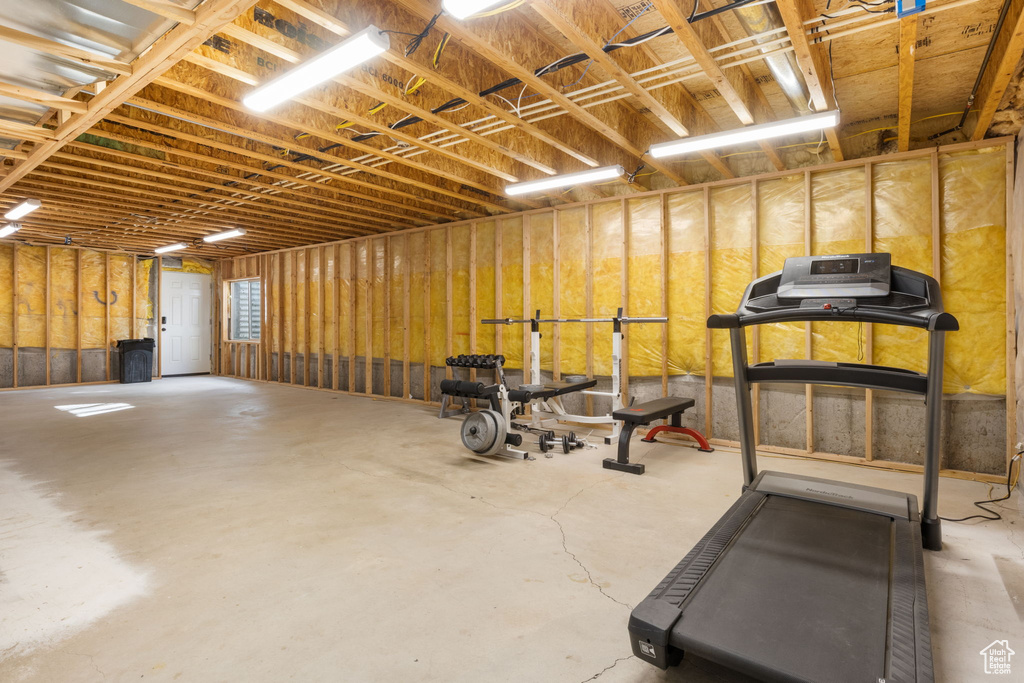 View of exercise room