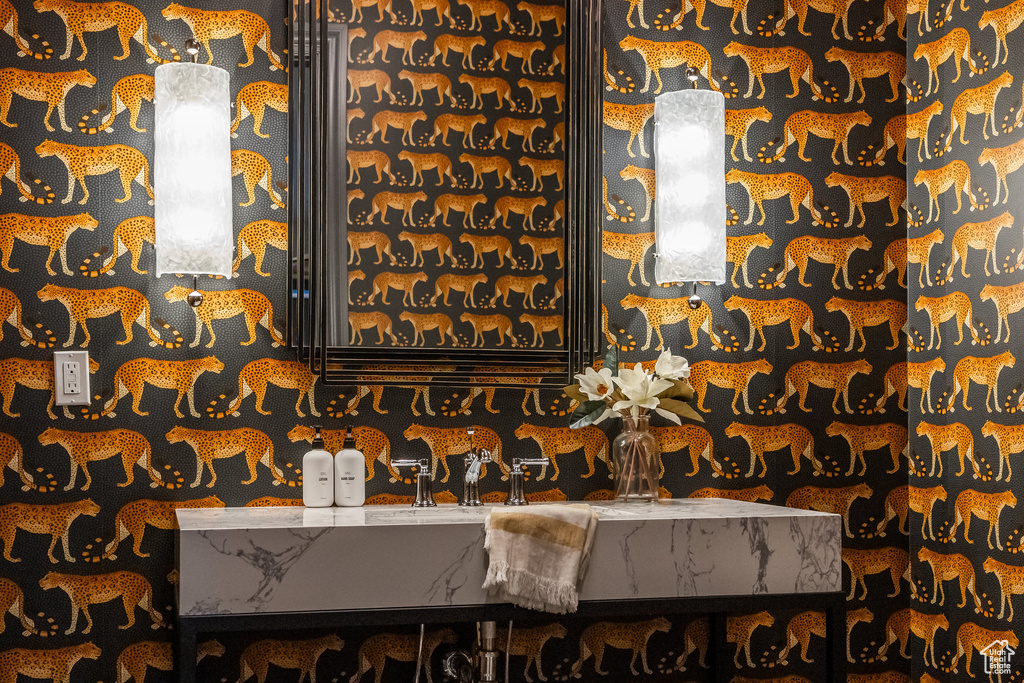 View of bathroom
