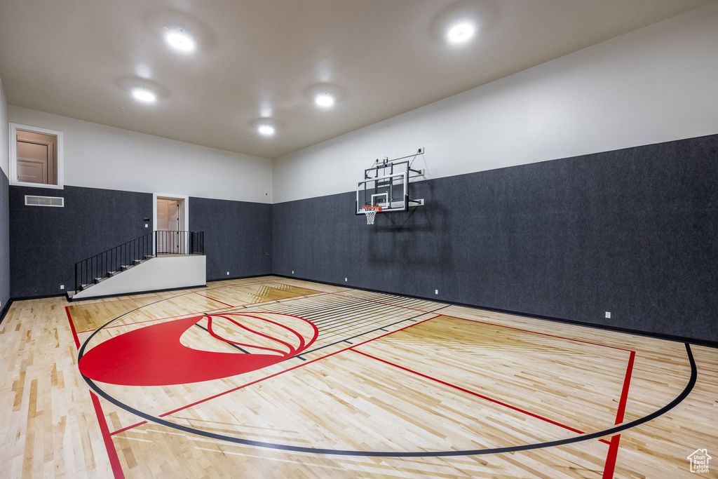 View of sport court