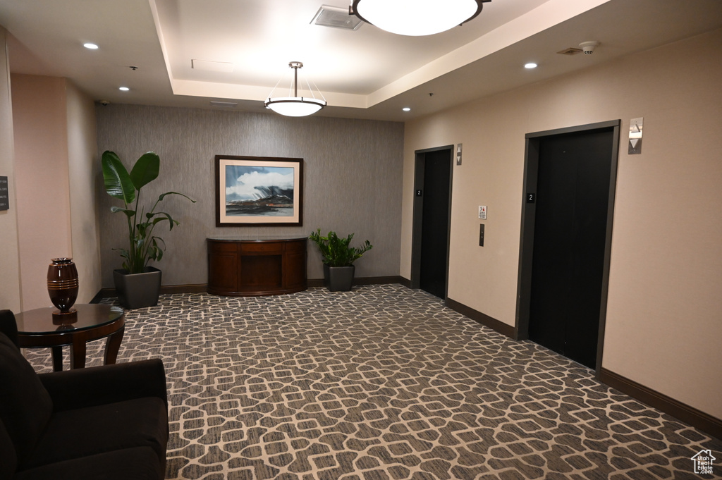 View of building lobby