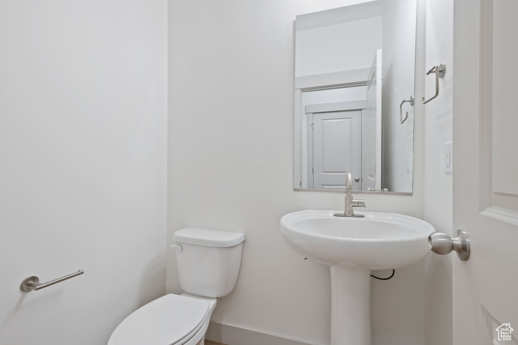 Bathroom with toilet