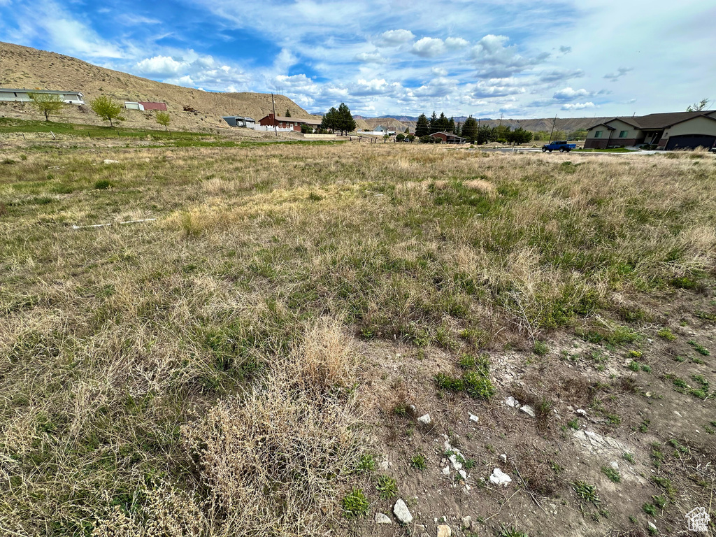 Exterior space featuring a rural view