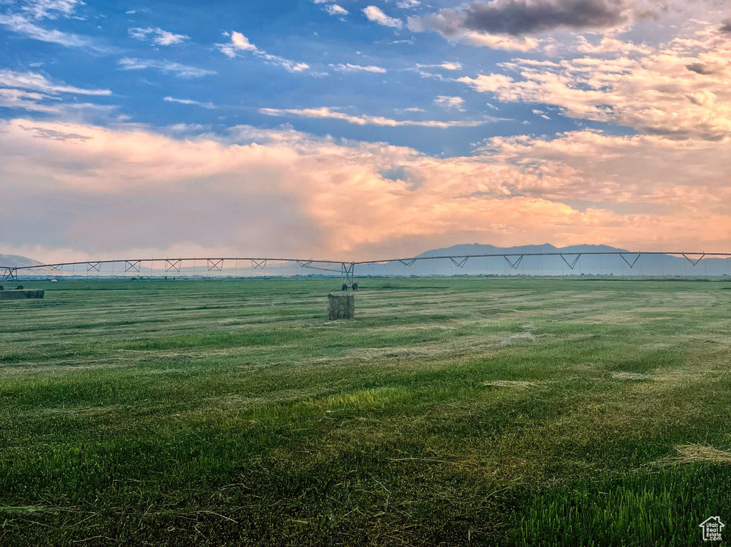 Mountain view with a rural view