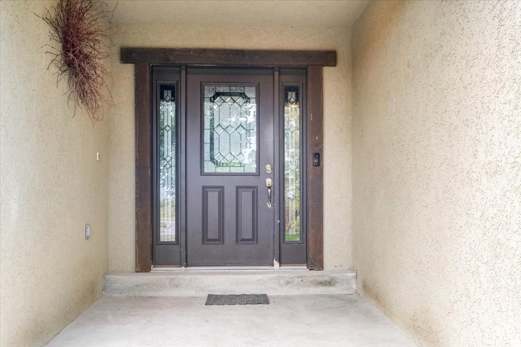 View of exterior entry