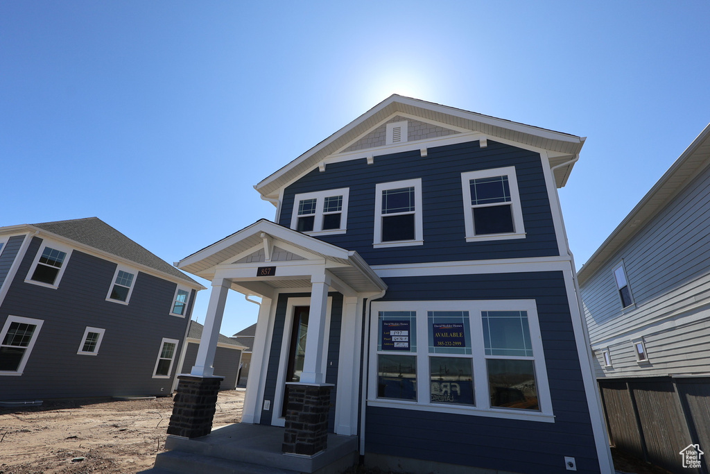 View of front of house