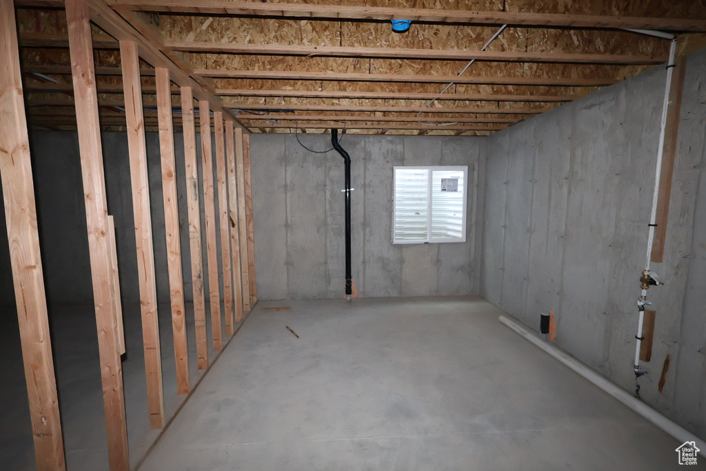 View of basement