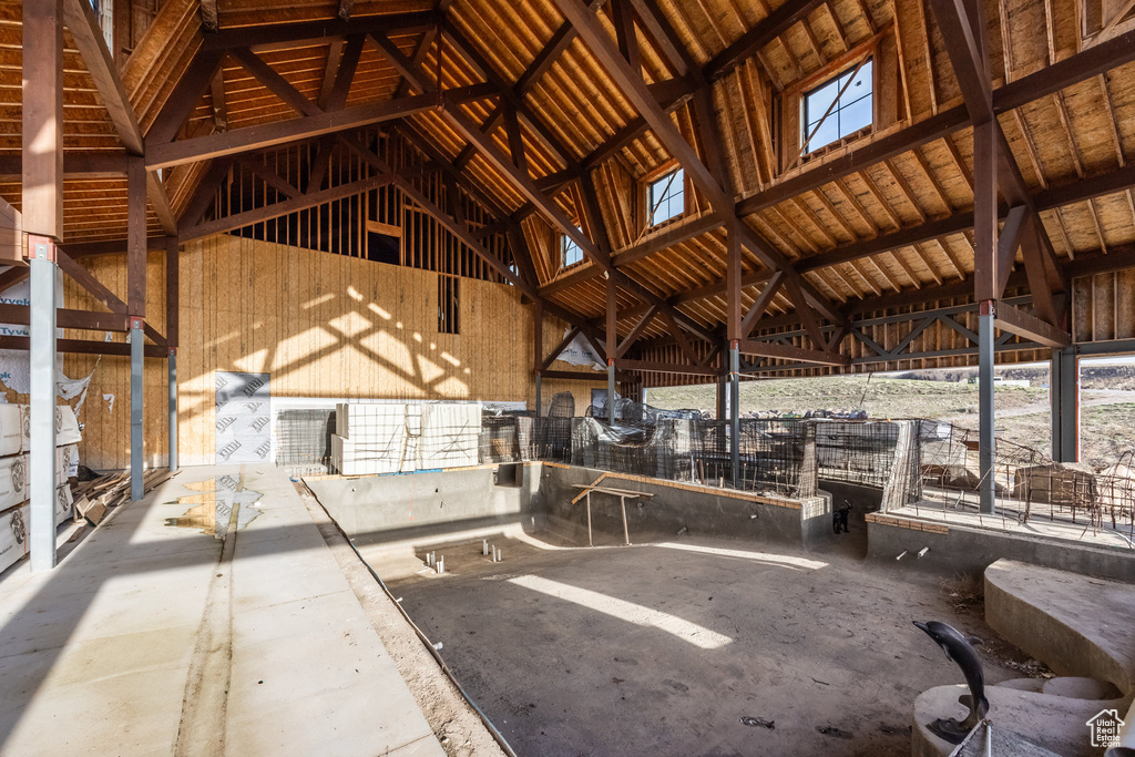 View of stable