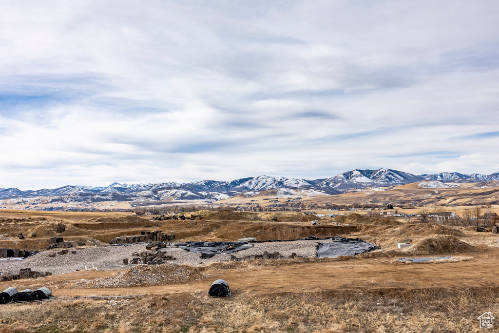 View of mountain backdrop