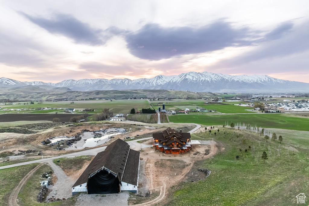 View of mountain backdrop