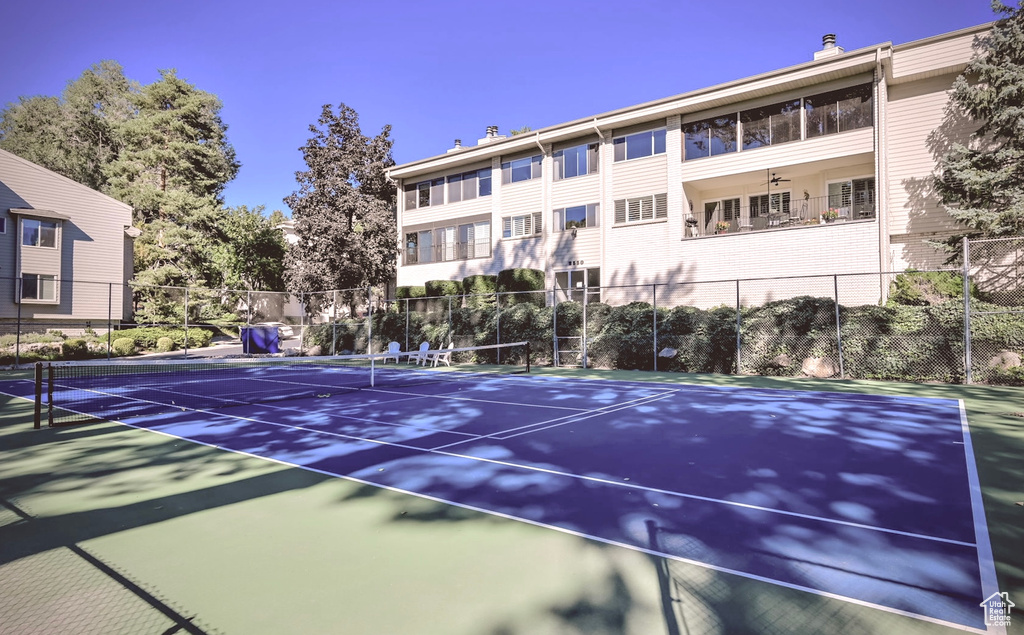 View of sport court