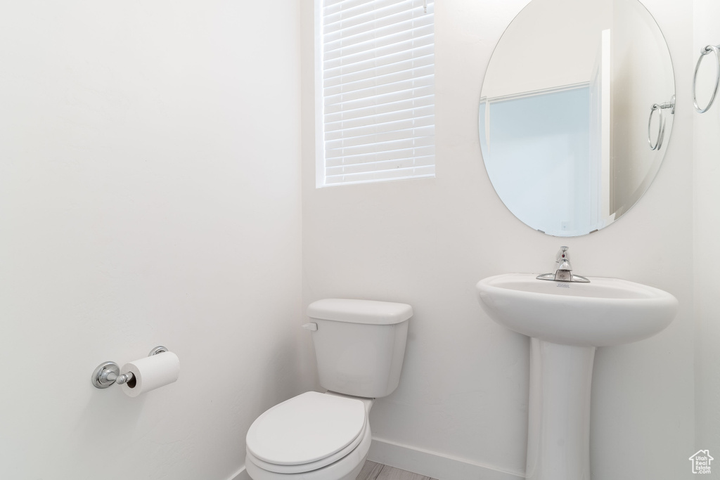 Bathroom with toilet