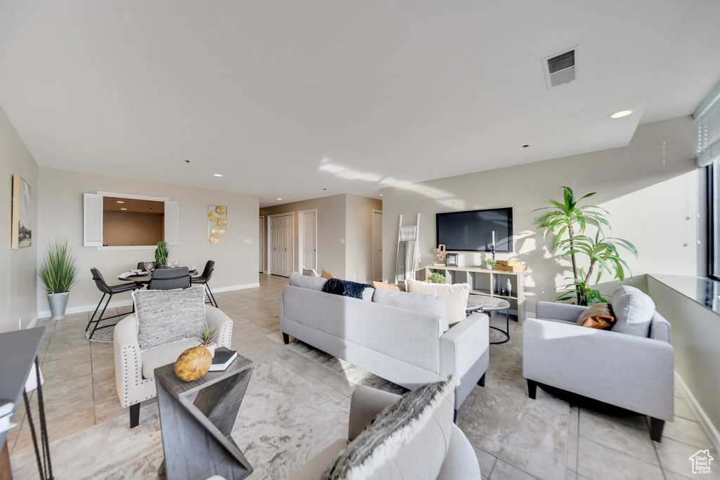 View of living room