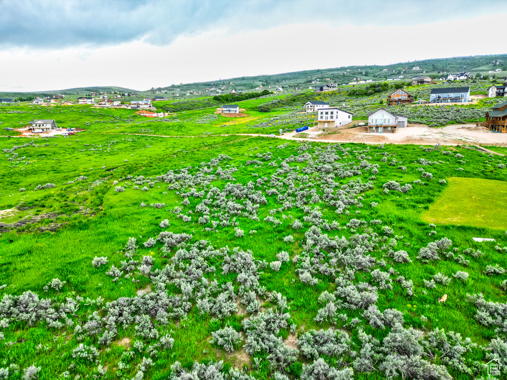 Drone / aerial view with a rural view