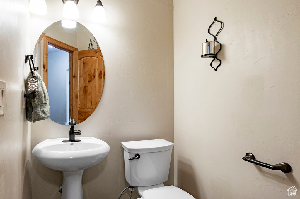 Bathroom with toilet