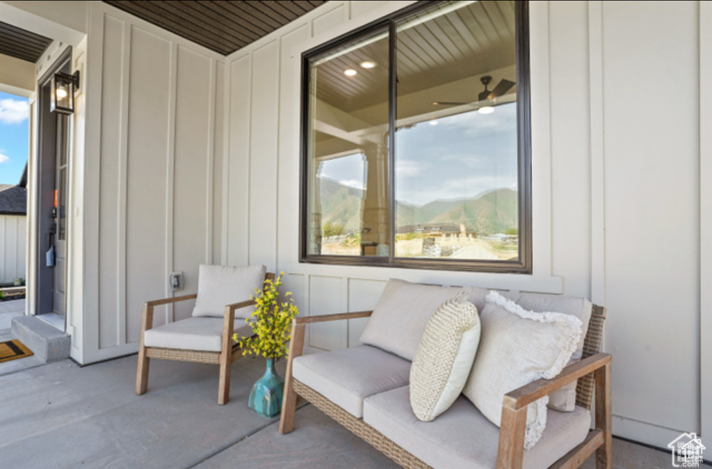 View of patio / terrace featuring a porch