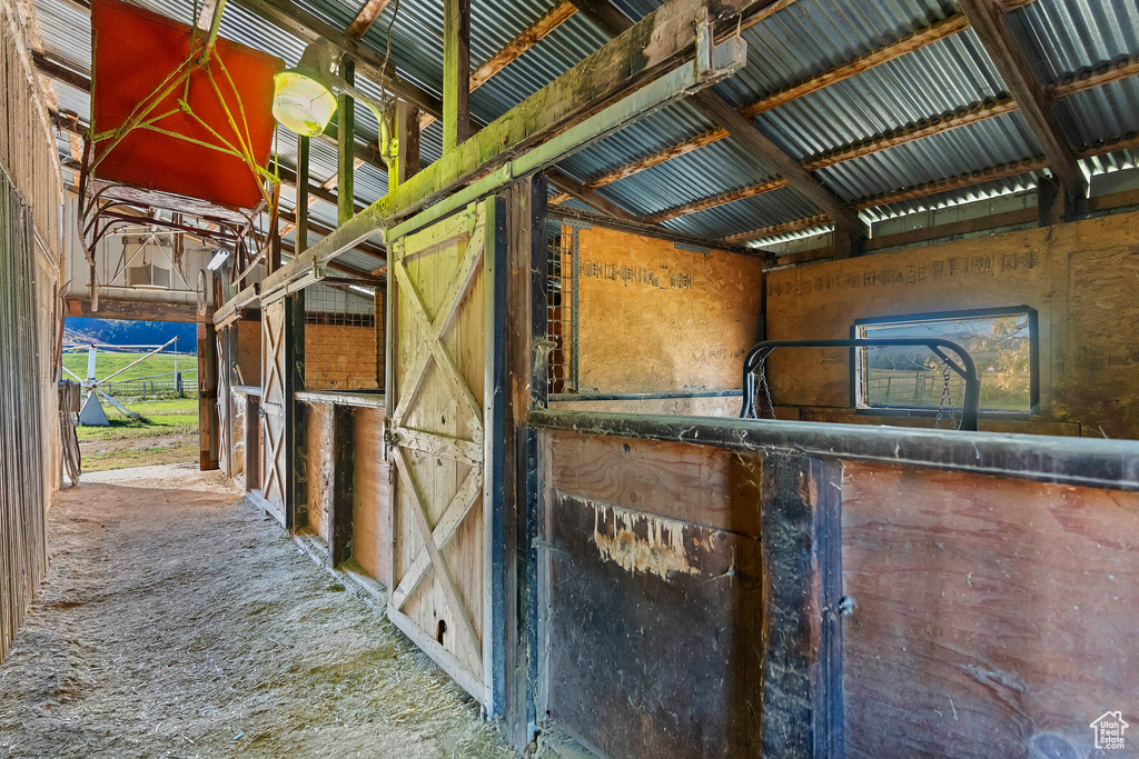 View of stable