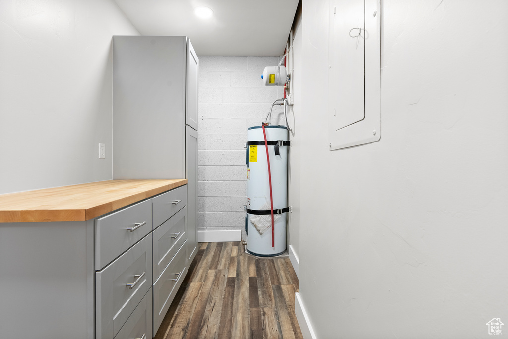 Utilities with secured water heater