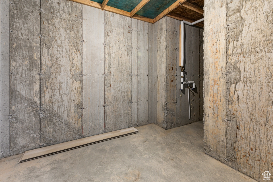 View of basement