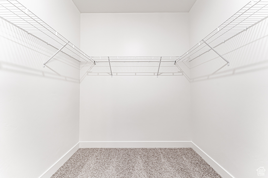 View of spacious closet