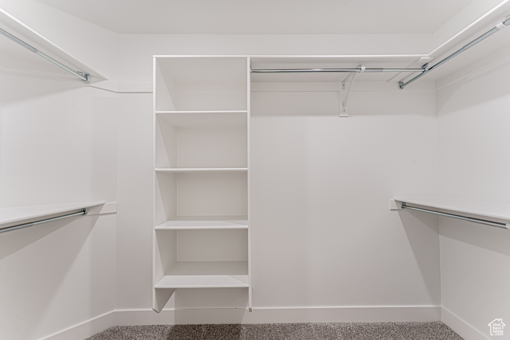 View of spacious closet