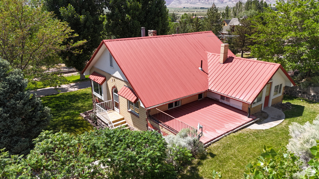 View of subject property
