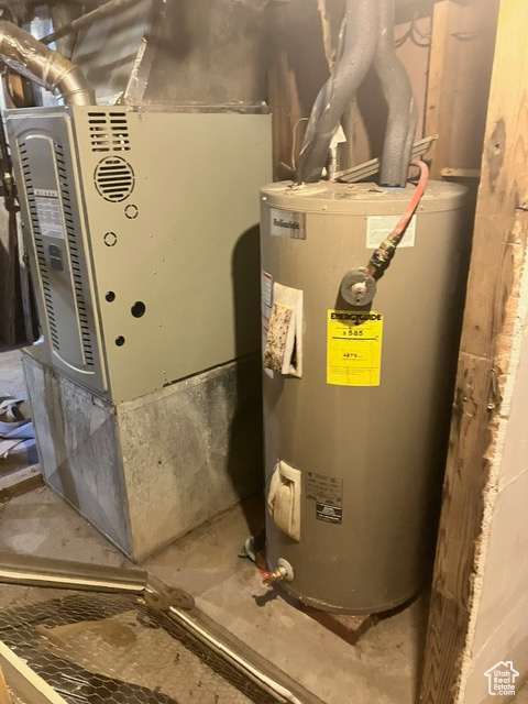 Utilities with water heater