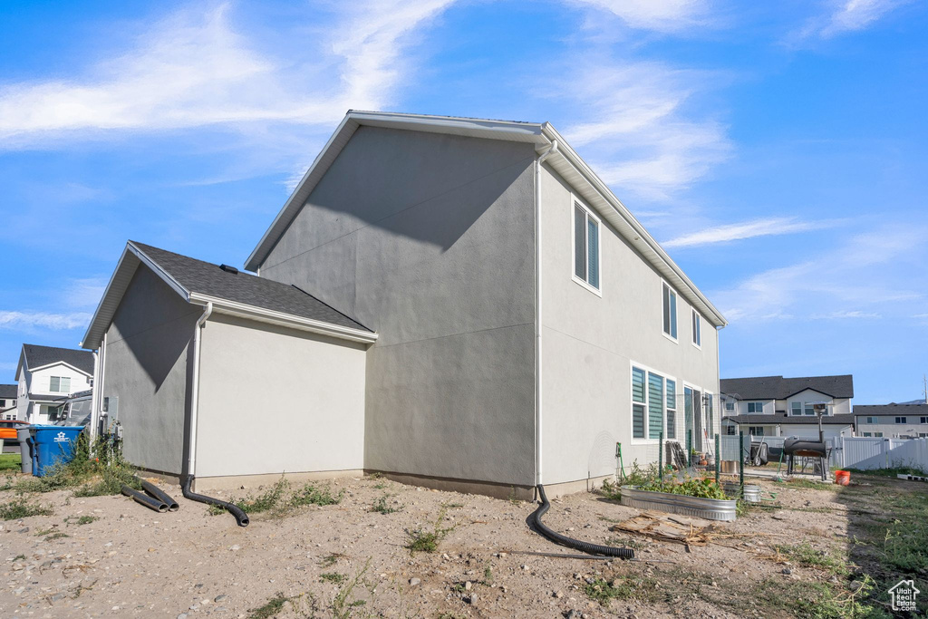 View of back of house