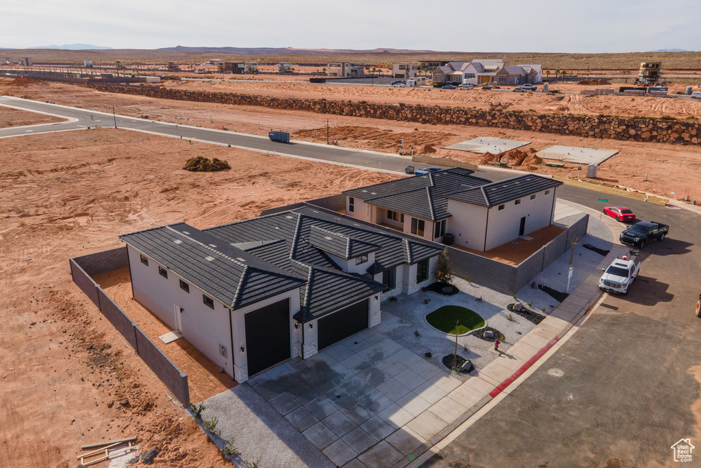 Drone / aerial view with a rural view