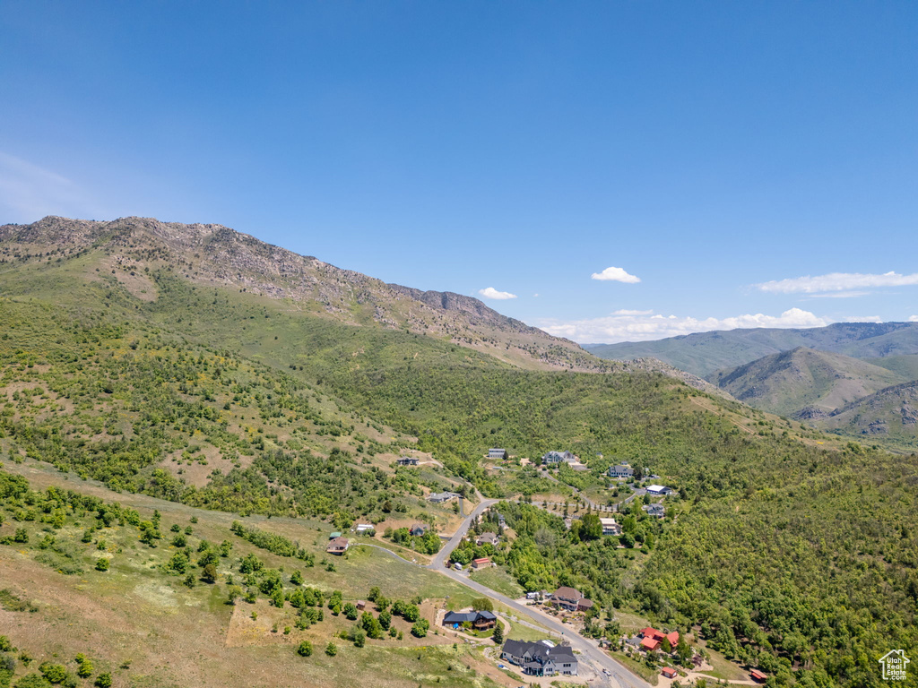 View of mountain background