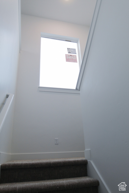 View of stairway