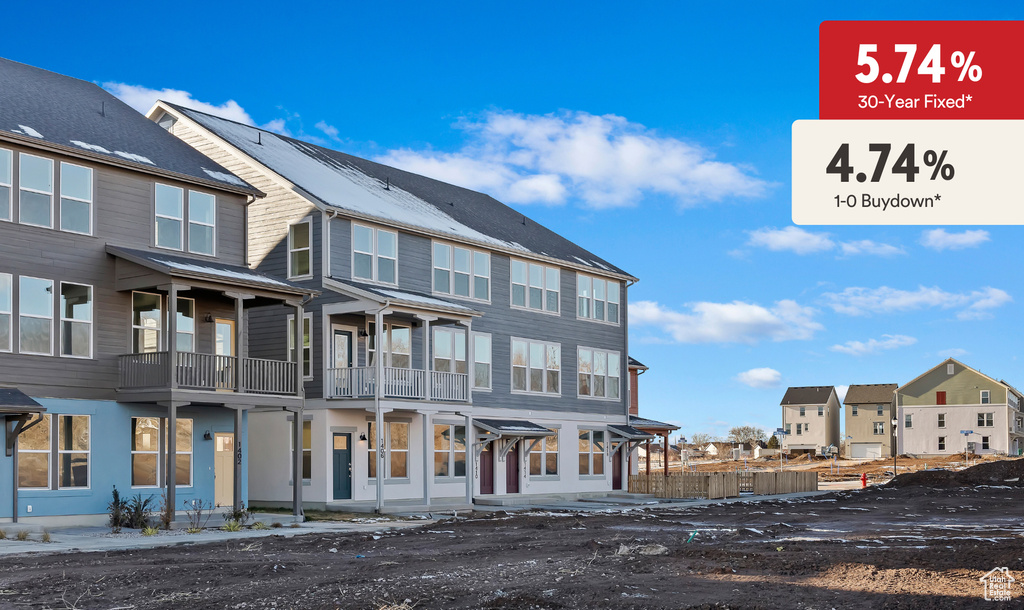 View of front of house with a residential view