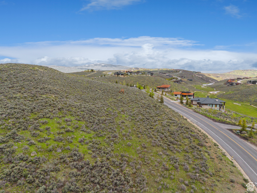 View of mountain background