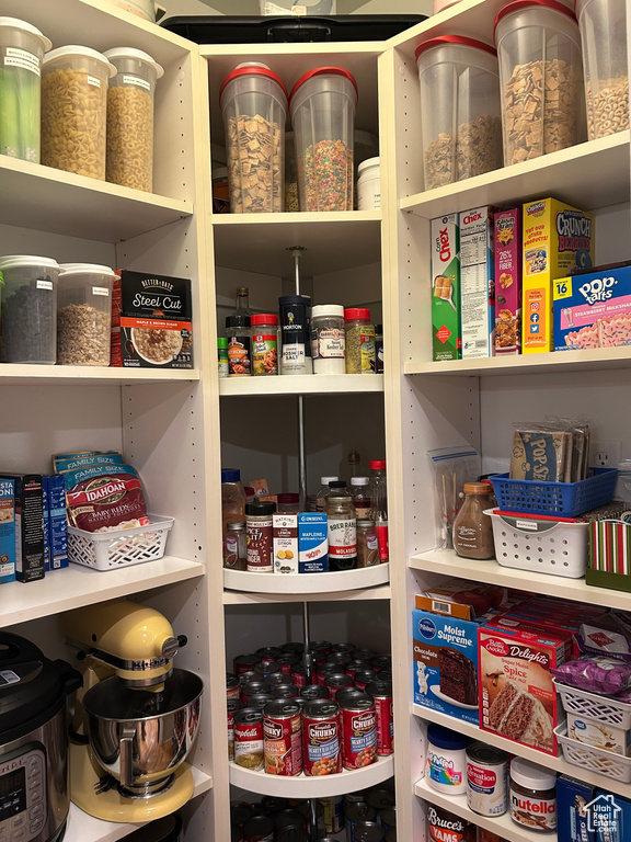 View of pantry