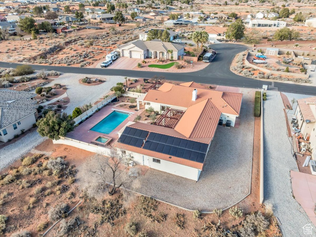 Drone / aerial view