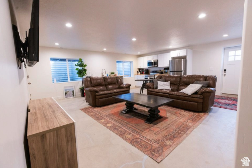 View of living room