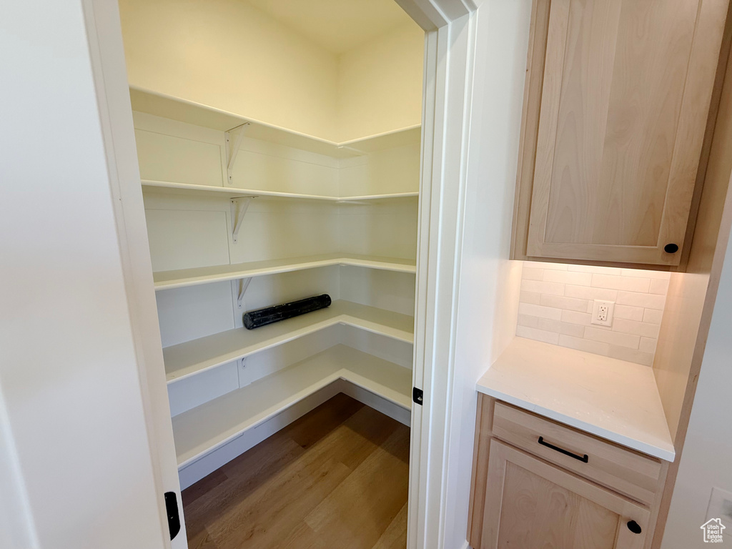 View of storage area
