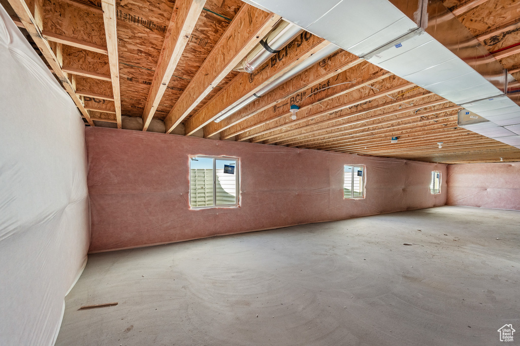 View of basement