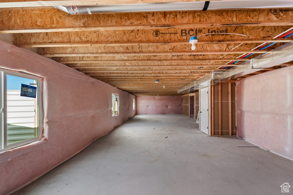 View of basement