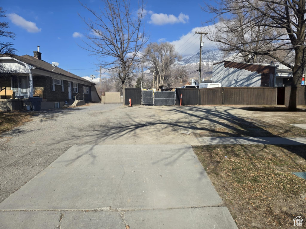 View of street