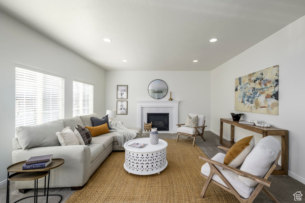 View of living room