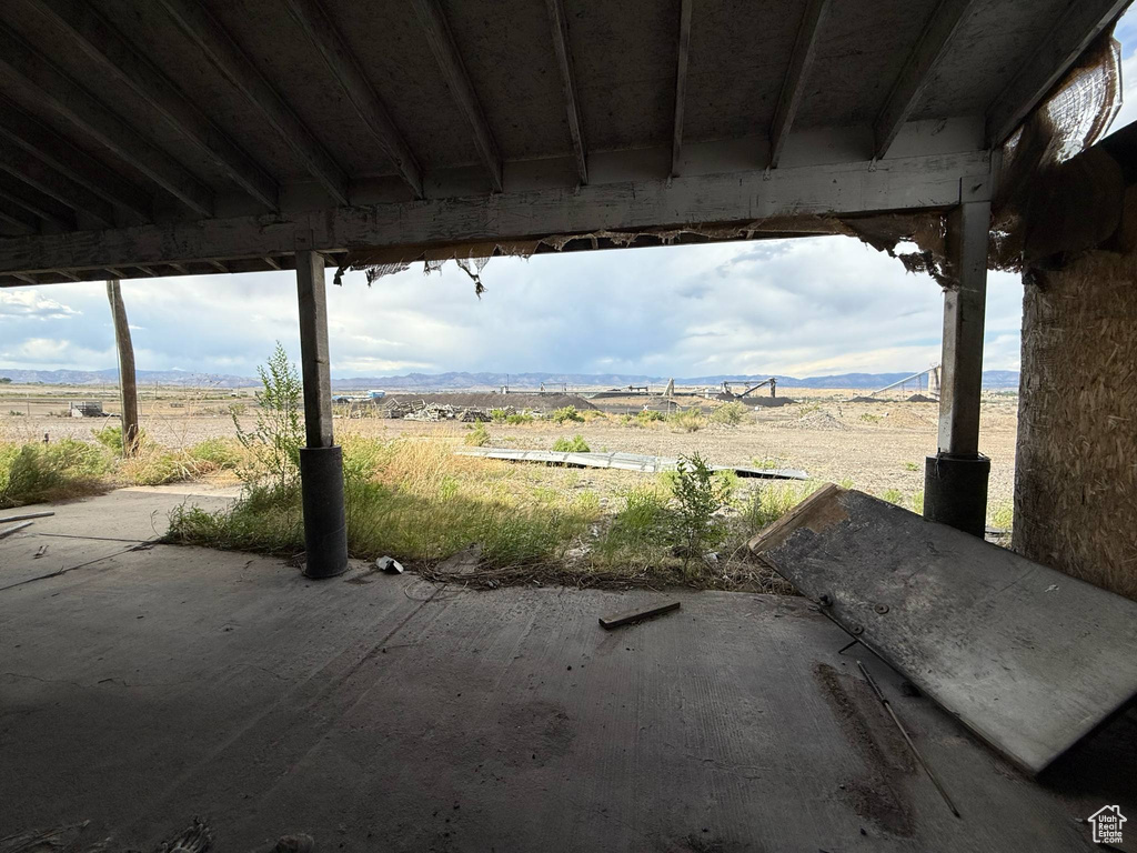 View of patio