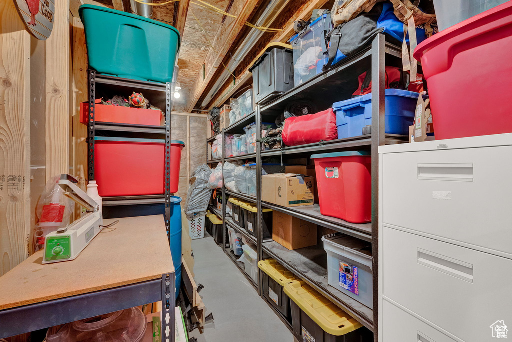 View of storage