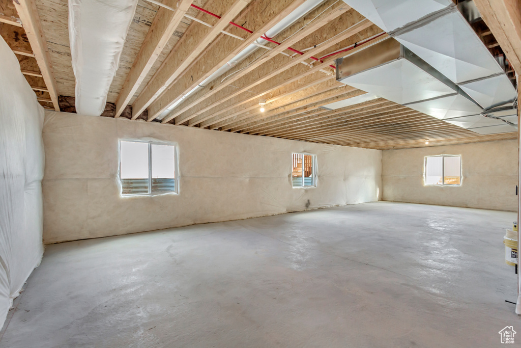 View of basement