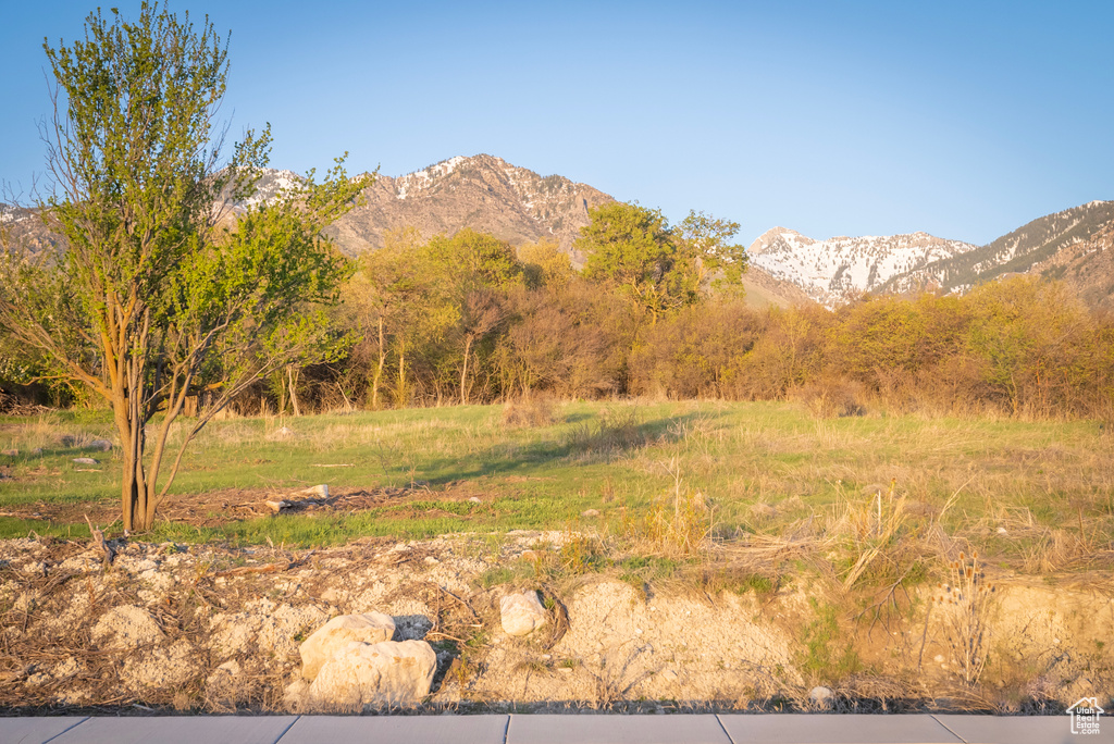 View of mountain feature
