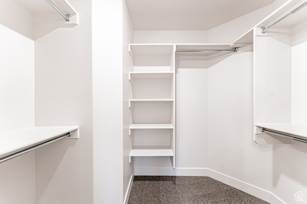 View of spacious closet