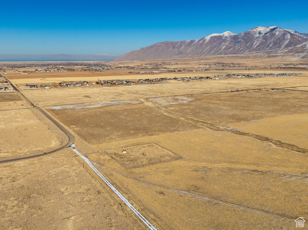 Mountain view featuring a rural view