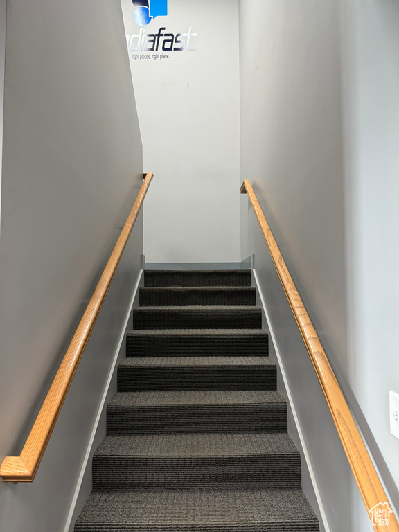 View of stairs