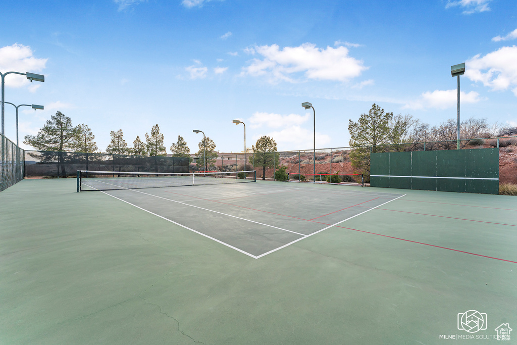 View of sport court