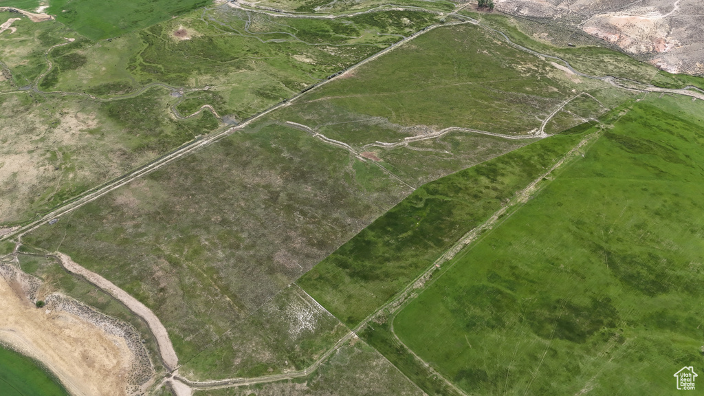 Aerial overview of property's location